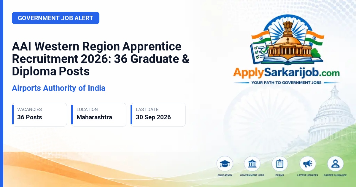 Airports Authority of India - Graduate and Diploma Apprentice Official Notification Poster & Schedule