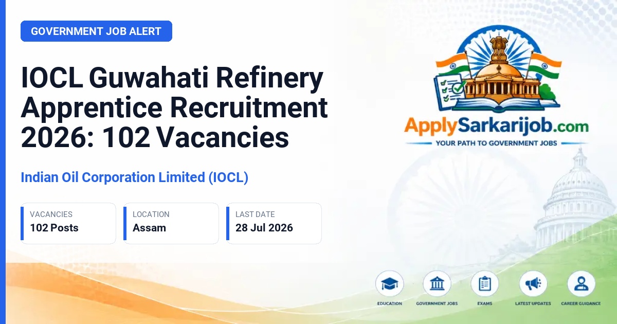 Indian Oil Corporation Limited (IOCL) - Trade and Technician Apprentice Official Notification Poster & Schedule