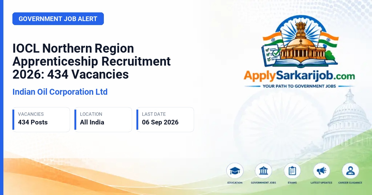 Indian Oil Corporation Ltd - Trade, Technician, and Graduate Apprentice Official Notification Poster & Schedule