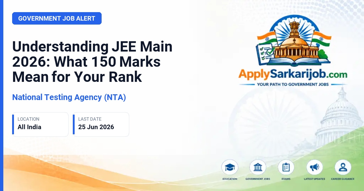 National Testing Agency (NTA) - Admission to B.E./B.Tech Courses Official Notification Poster & Schedule