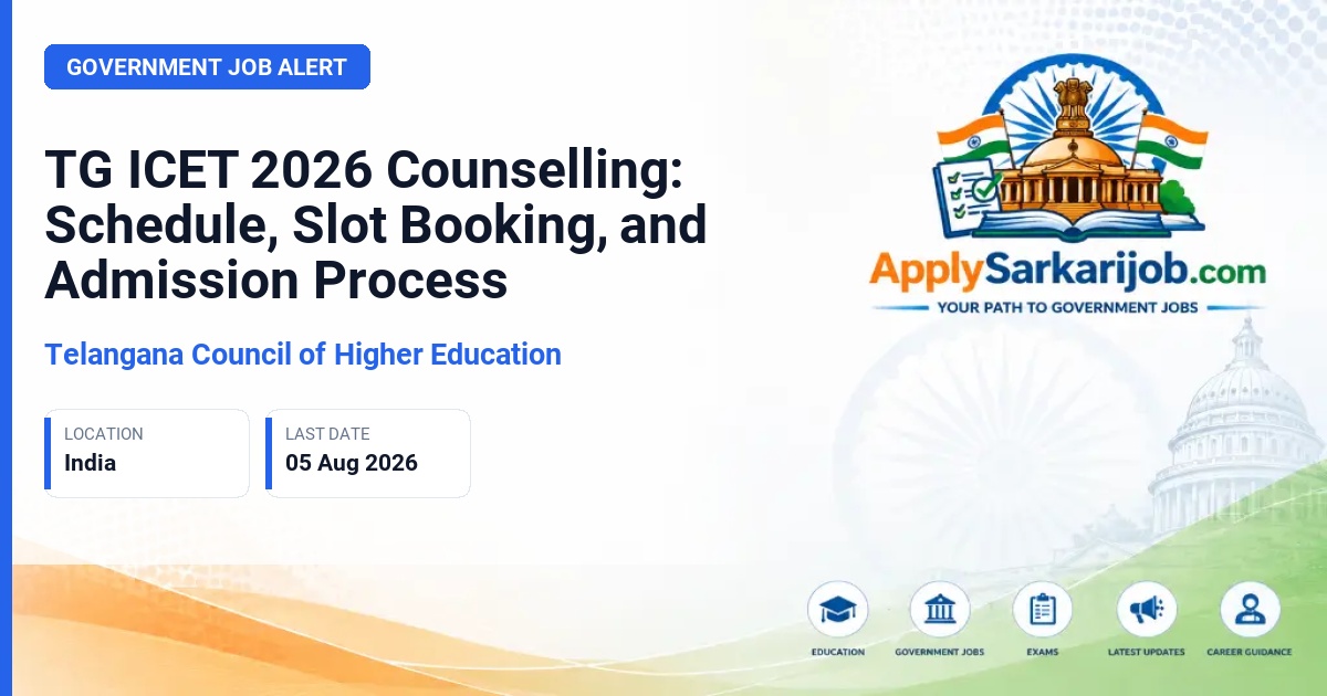Telangana Council of Higher Education - MBA/MCA Admission 2026 Official Notification Poster & Schedule