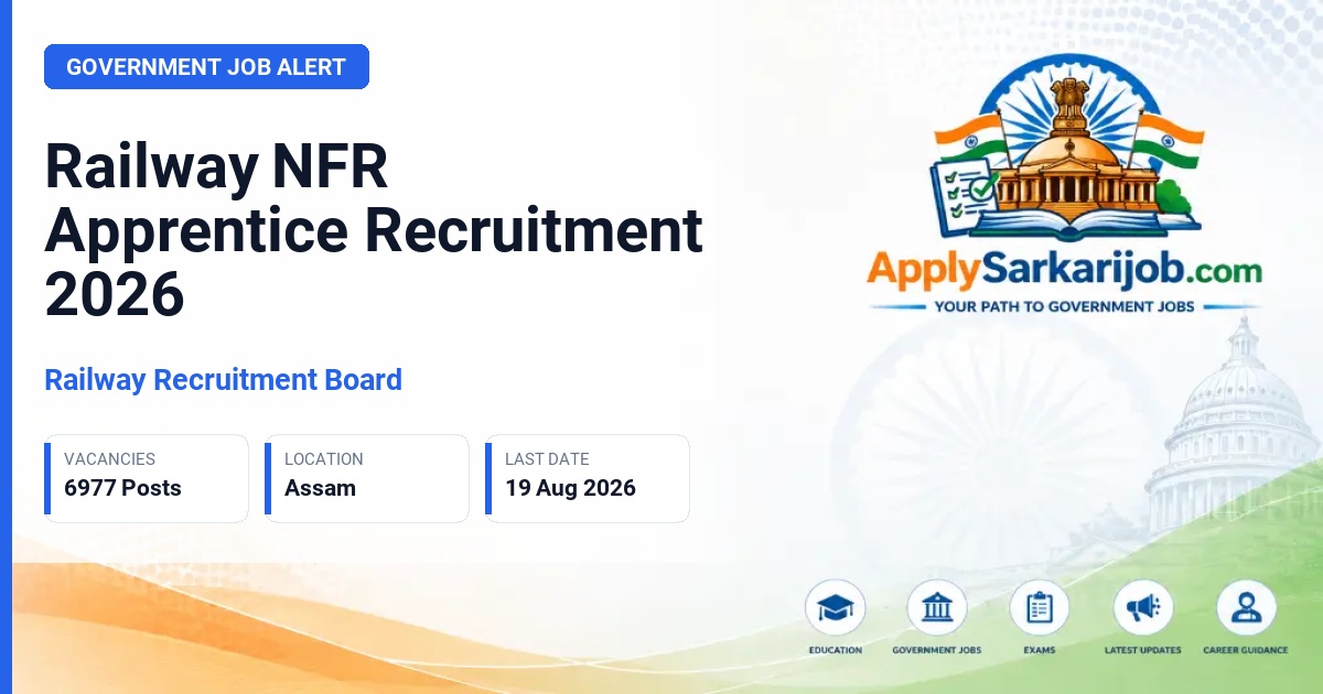 Railway Recruitment Board - Apprentice Official Notification Poster & Schedule